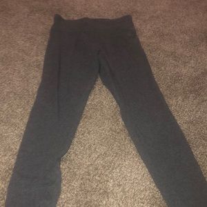 Gray leggings